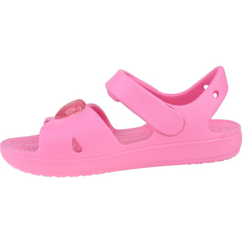 Crocs Classic Sandale mit Kreuzriemen K 206245-669 schwarz rosa 1