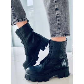 BM Alfred Black Schnürarbeiter schwarz 1