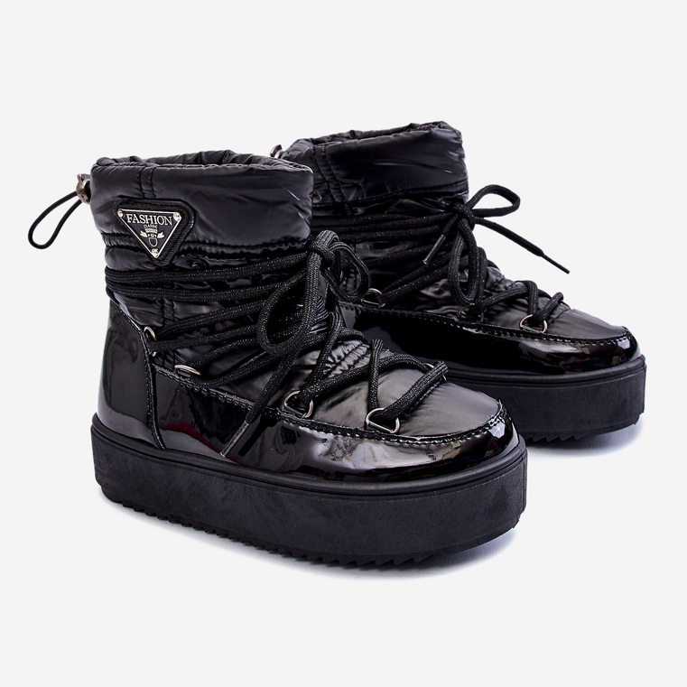 Isolierte Schneestiefel für Kinder Schwarz Colina 1