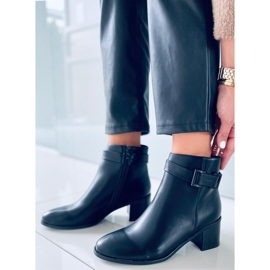 BM Dolores Schwarze hochhackige Stiefel 2