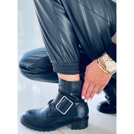 BM Schnürstiefel Billy Black schwarz 1