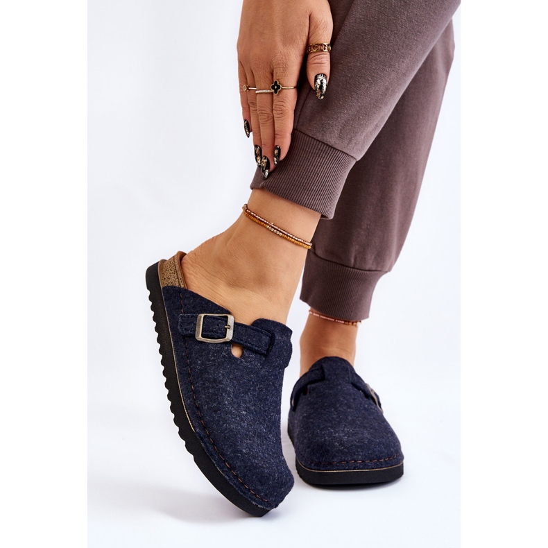 Vorbeugende Hausschuhe für Damen Inblu DJ-07-041 Marineblau 1