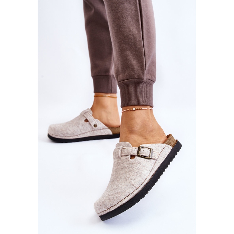 Vorbeugende Hausschuhe für Damen Inblu DJ-07-002 Beige 2