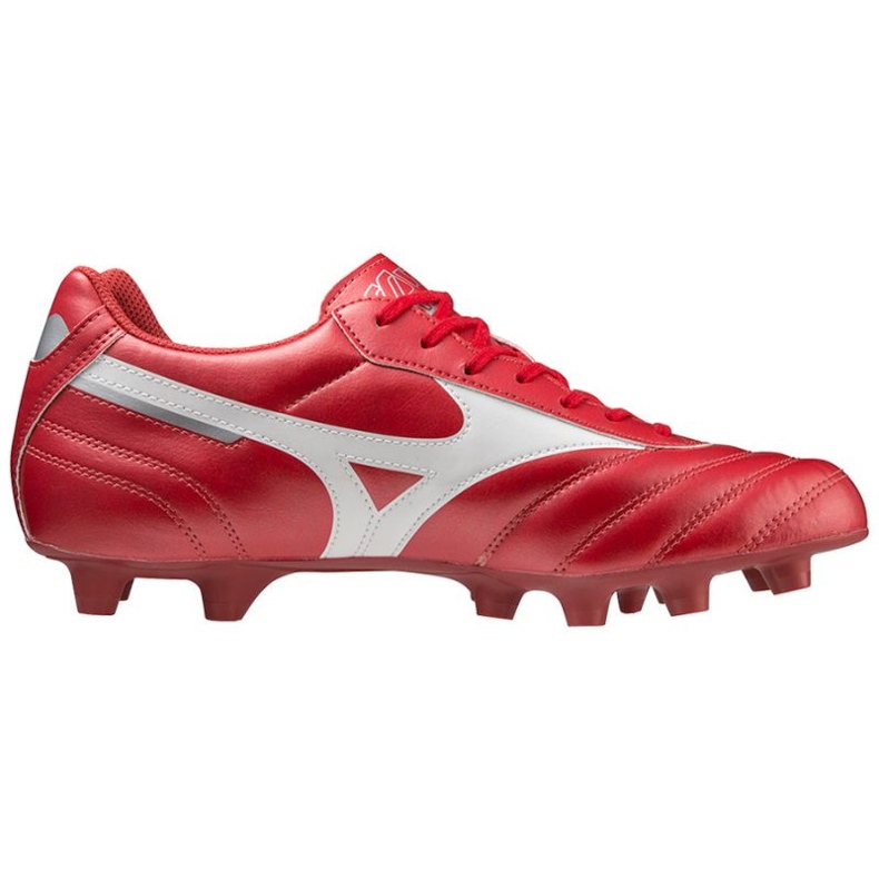 Mizuno Morelia Ii Club Md M P1GA221660 Fußballschuhe rot orangen und rottöne 1