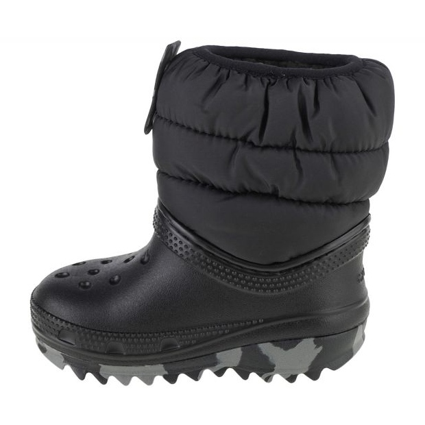 Crocs Classic Neo Puff Boot Kleinkind 207683-001 Schuhe schwarz 1