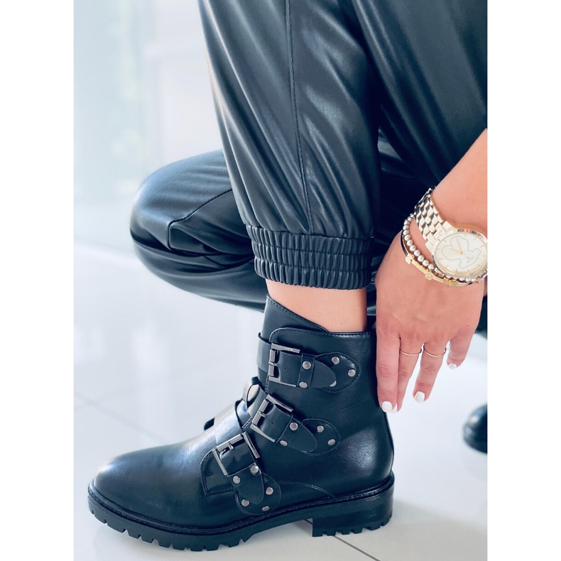 BM Ragnar Schwarze Damenstiefel 1