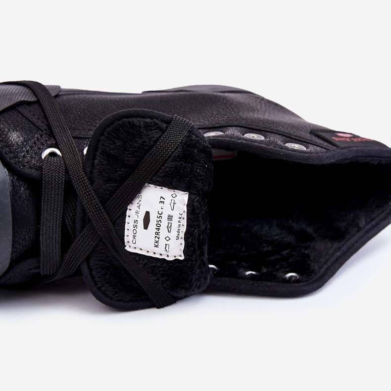 Damen High Sneakers Cross Jeans KK2R4055C Schwarz 1