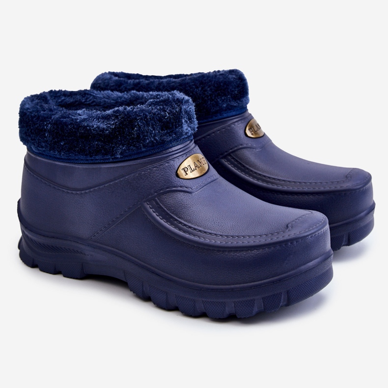 PM2 Tanyo Isolierte Schaumstoff-Regenstiefel für Herren, Marineblau 1