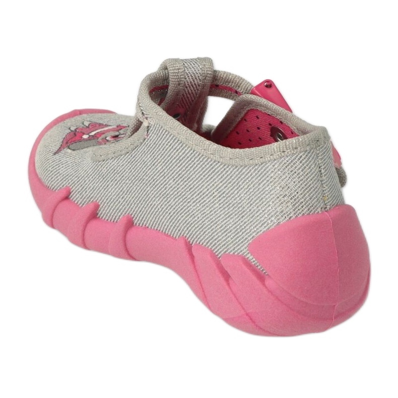 Befado Kinderschuhe Speedy 110N454 rosa silber- 3