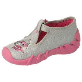 Befado Kinderschuhe Speedy 110N454 rosa silber- 4