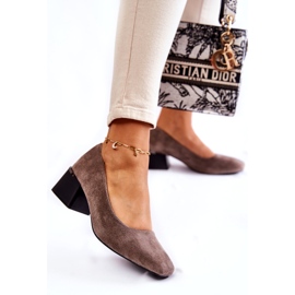 Wildlederpumps La.Fi 230034G-SU Grau 2