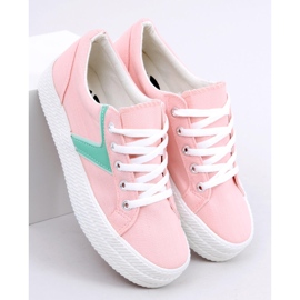 BM Rosa Sneakers mit hohen Sohlen K1831401 Rosa 1