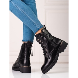 Shelovet geschnürte Damentaschen schwarz 1