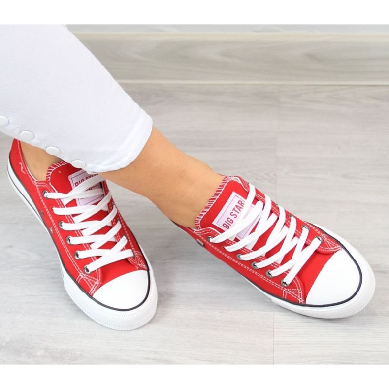 Schuhe, Turnschuhe Big Star W T274020 INT510 rot 2