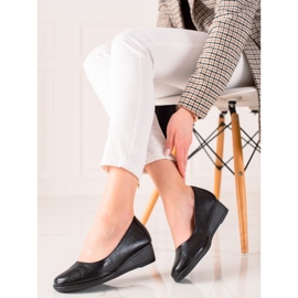 Lässige VINCEZA-Pumps schwarz 2