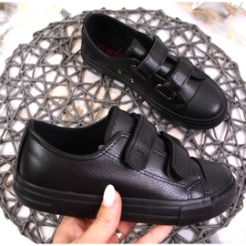 Turnschuhe mit Klettverschluss Big Star Jr KK374054 schwarz 1