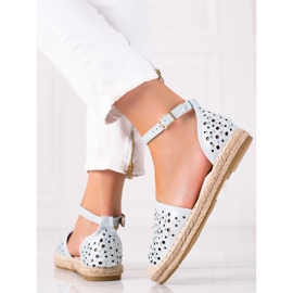 T.Sokolski Espadrilles mit Kristallen blau 1