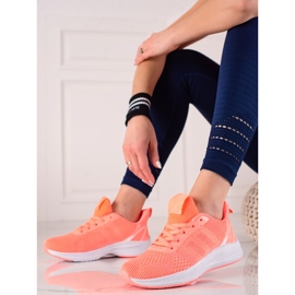 TRENDI Textile Sportschuhe orange 1