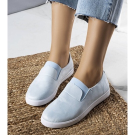 PA1 Blaue Sneaker aus Öko-Wildleder von Jamal 1