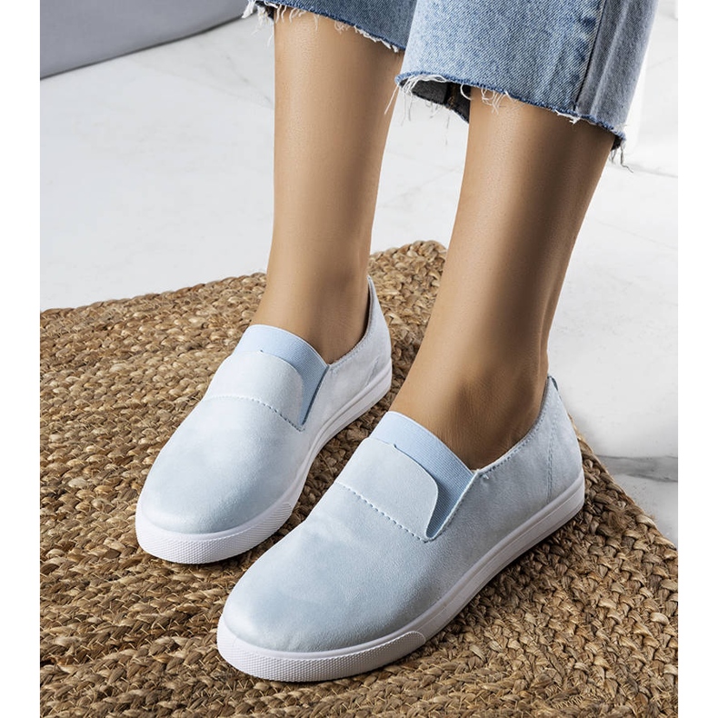 PA1 Blaue Sneaker aus Öko-Wildleder von Jamal 1