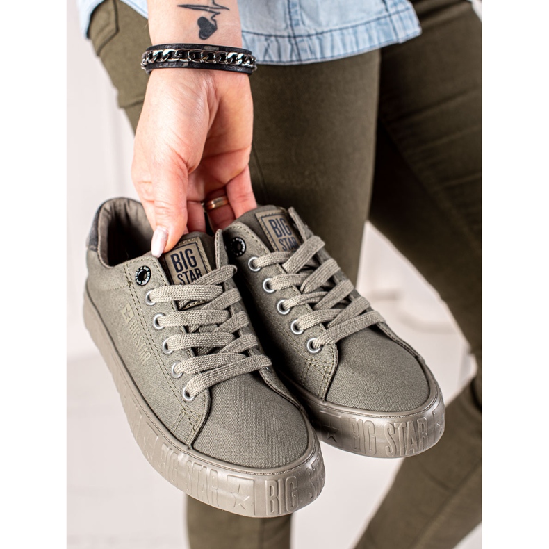 Big Star Damenturnschuhe JJ274078 grün 1