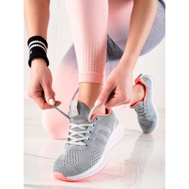 TRENDI Textile Sportschuhe grau 1