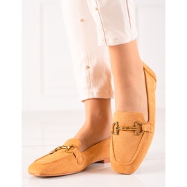 Lovit Stylische Wildleder-Loafer braun 1