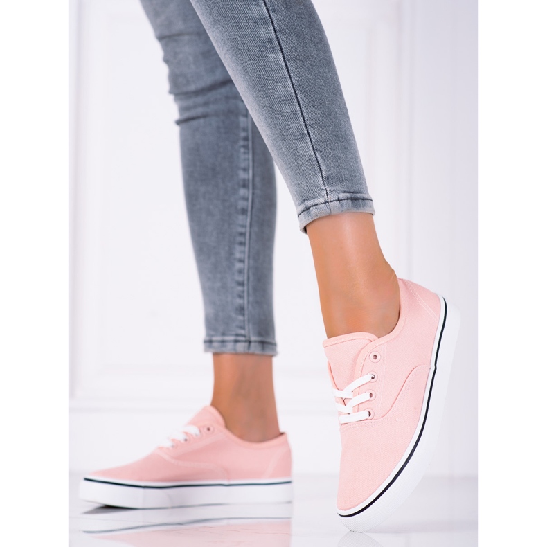 SHELOVET Turnschuhe für Damen rosa 1
