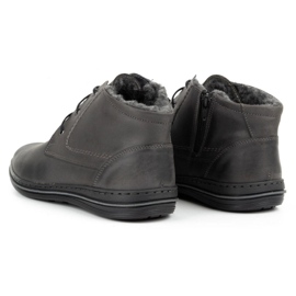 Polbut 339 graue Herren Winterstiefel 4