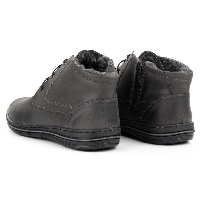 Polbut 339 graue Herren Winterstiefel 4