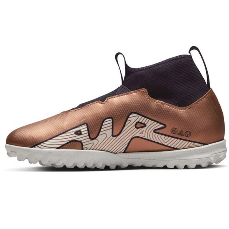 Nike Zoom Mercurial Superfly 9 Academy Qatar Tf Jr DR6053 810 Fußballschuhe gold, bronze golden 1