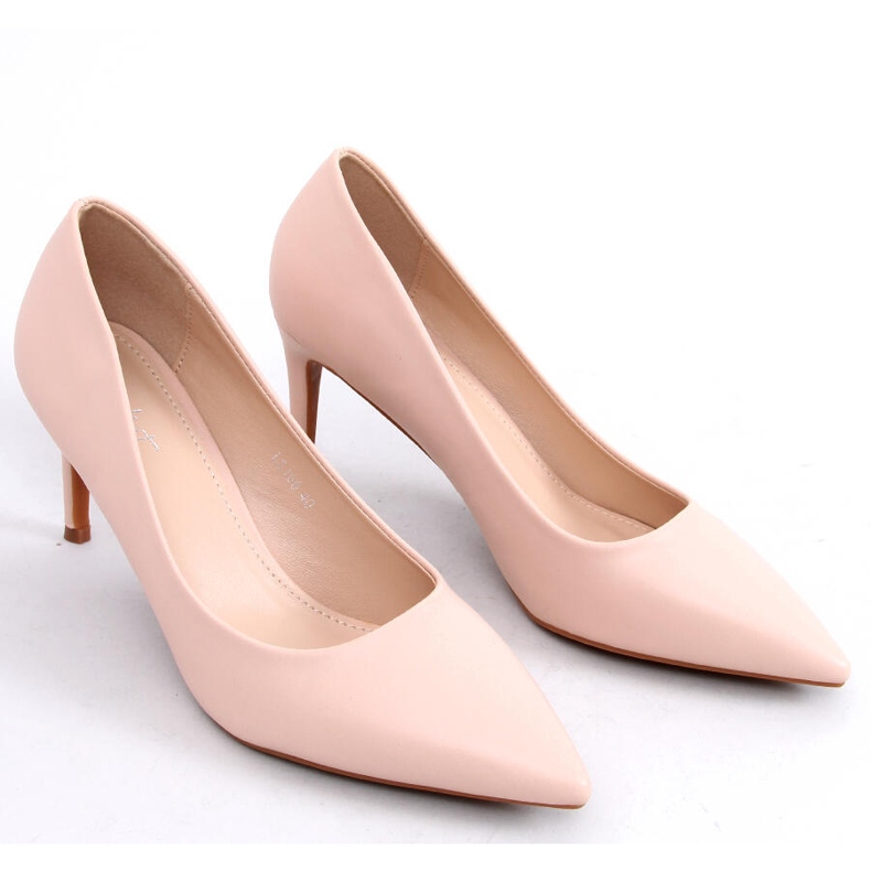PA1 Klassische Shannon Beige Heels rosa 1