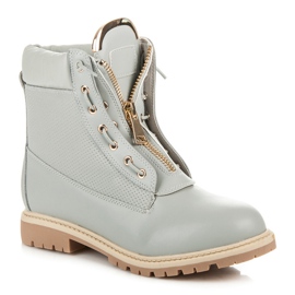 Vices Trapper mit Reißverschluss befestigt grau 1