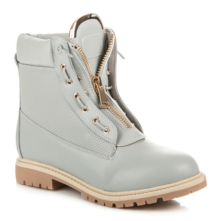 Vices Trapper mit Reißverschluss befestigt grau 1