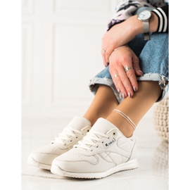 TRENDI Klassische Sportschuhe beige 1