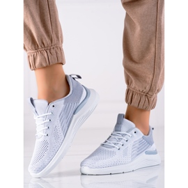 TRENDI Bequeme Sportschuhe grau 1
