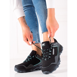 DK Schwarze Trekkingschuhe grau 2