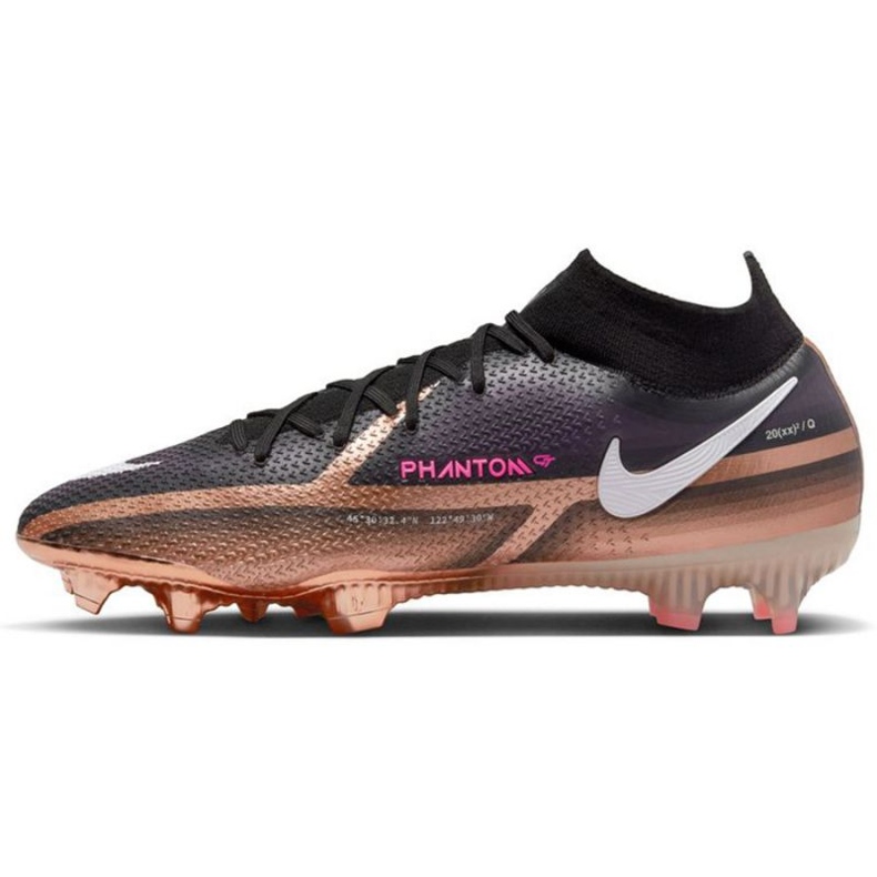 Fußballschuhe Nike Phantom GT2 Elite Qatar Dynamic Fit Fg M DR5955 810 braun schwarz 1
