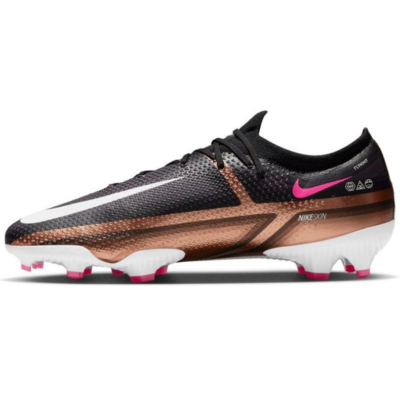 Nike Phantom GT2 Pro Qatar Fg M DR5959 810 Fußballschuhe braun schwarz schwarz 1