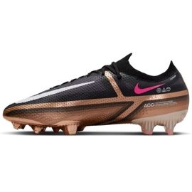 Nike Phantom GT2 Elite Qatar Fg M DR5954 810 Fußballschuhe braun schwarz beige und braun 1