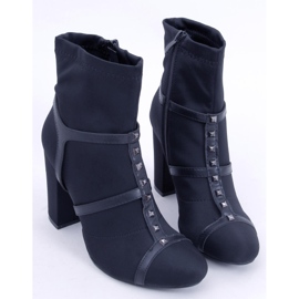 BM Shelley Schwarze High Heels 1