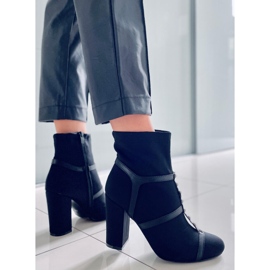 BM Shelley Schwarze High Heels 2