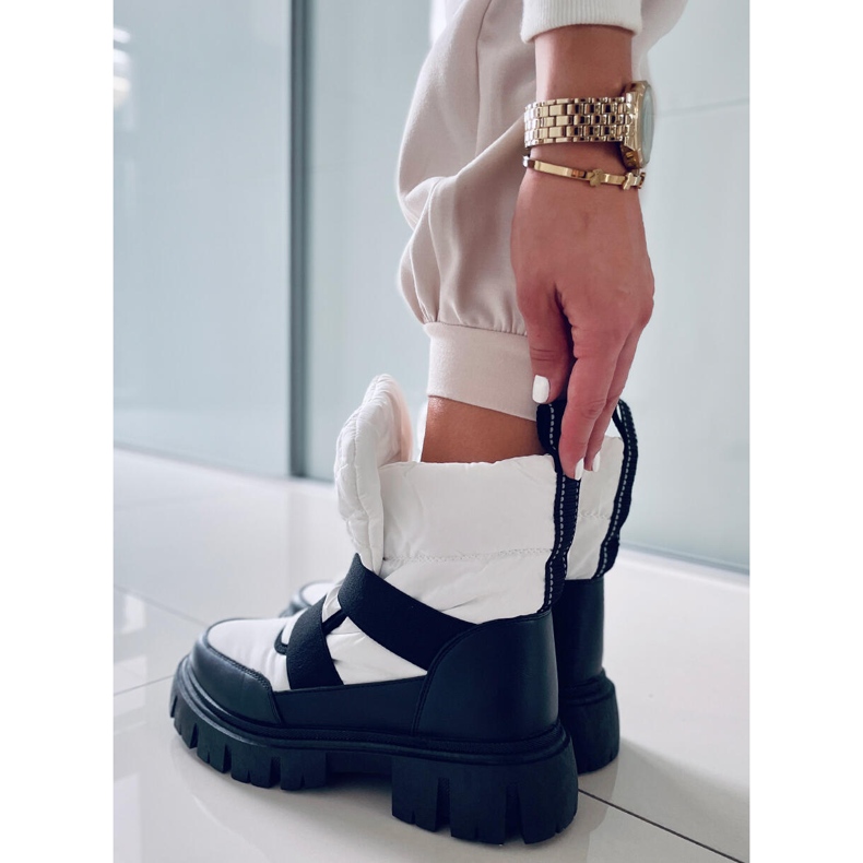 BM Uffie White Schneestiefel für Damen weiß 1