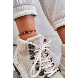 Hohe Sportschuhe für Damen GOE KK2N4097 Hellbeige 2