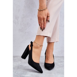 PA1 Pumps mit hohem Absatz Schwarz Alanza 1