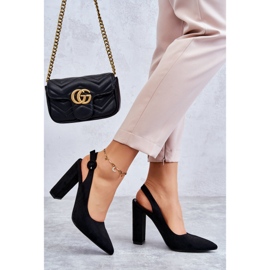 PA1 Pumps mit hohem Absatz Schwarz Alanza 2