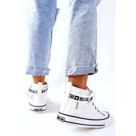 Hochisolierte Sneaker Big Star GG274027 Weiß 5