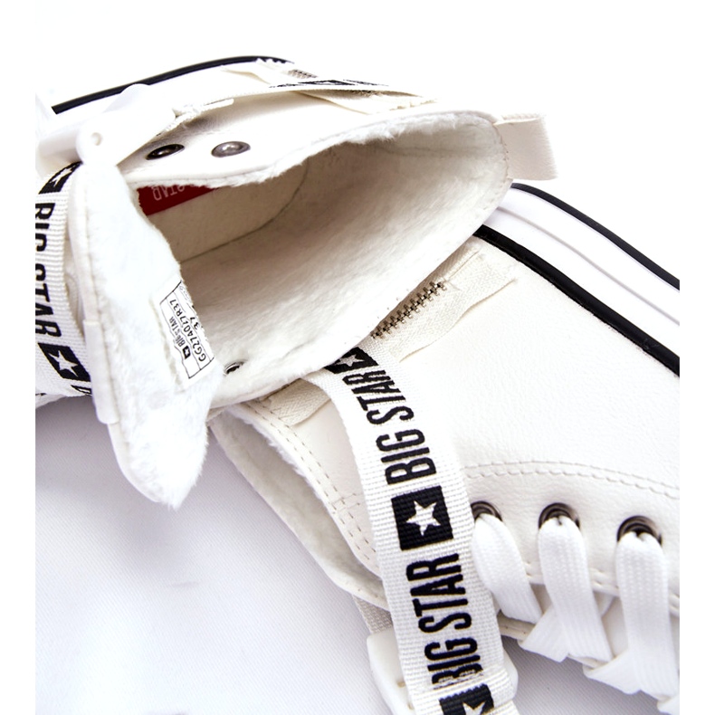 Hochisolierte Sneaker Big Star GG274027 Weiß 1