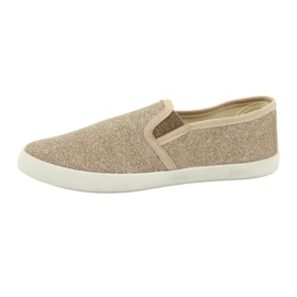 Sabatina DMC-15 goldene Slip-On-Sneakers 1