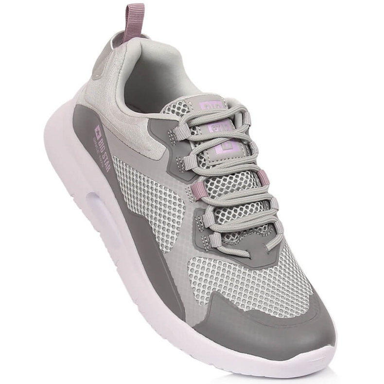 Damen Sportschuhe grau Big Star LL274371 1